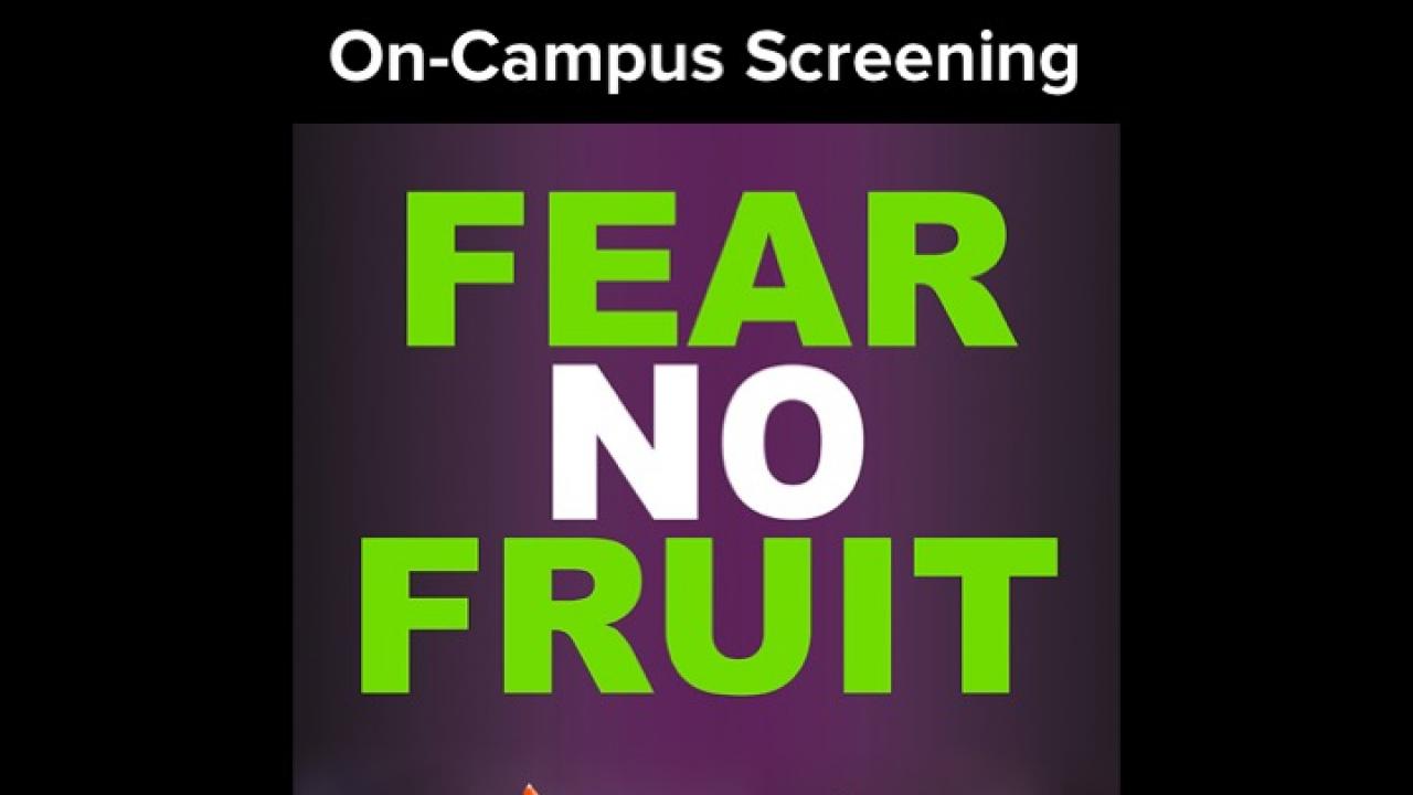 Fear No Fruit flyer