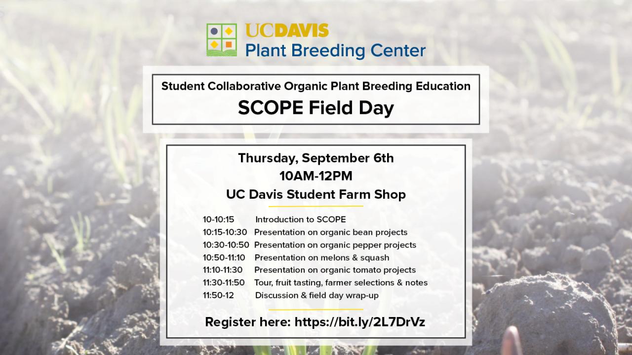 SCOPE Field Day Flyer